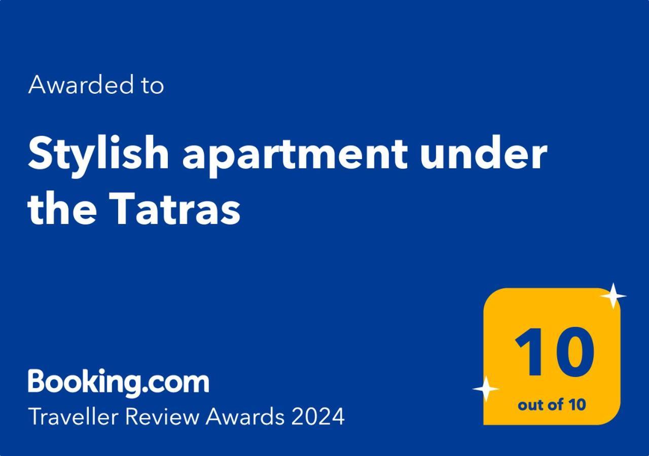 Stylish Apartment Under The Tatras Štrba Buitenkant foto